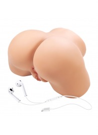 Телесный мастурбатор Olivia с 2 любовными отверстиями - Baile - в Нижнем Новгороде купить с доставкой