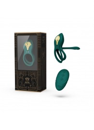 Зеленое эрекционное виброкольцо Bayek с пультом ДУ - Zalo - в Нижнем Новгороде купить с доставкой