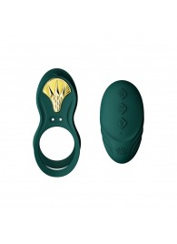 Зеленое эрекционное виброкольцо Bayek с пультом ДУ - Zalo - в Нижнем Новгороде купить с доставкой