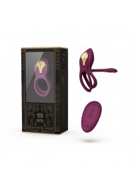 Фиолетовое эрекционное виброкольцо Bayek с пультом ДУ - Zalo - в Нижнем Новгороде купить с доставкой