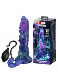 Фиолетовый яйцеродящий фаллоимитатор Duskwalker Sentinal на присоске - 22,4 см. - Baile - купить с доставкой в Нижнем Новгороде