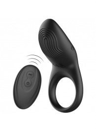 Черное эрекционное виброкольцо с пультом ДУ - Ibiza - в Нижнем Новгороде купить с доставкой