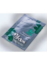 Пробник смазки на водной основе с ароматом мяты JoyDrops Mint - 5 мл. - JoyDrops - купить с доставкой в Нижнем Новгороде