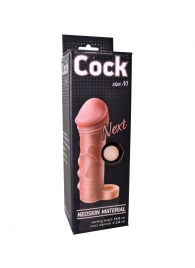 Фаллоудлинитель с кольцом COCK size M - 15 см. - LOVETOY (А-Полимер) - в Нижнем Новгороде купить с доставкой