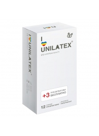 Разноцветные ароматизированные презервативы Unilatex Multifruit  - 12 шт. + 3 шт. в подарок - Unilatex - купить с доставкой в Нижнем Новгороде