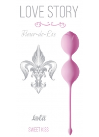 Розовые вагинальные шарики Fleur-de-lisa - Lola Games