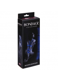 Синяя веревка Bondage Collection Blue - 3 м. - Lola Games - купить с доставкой в Нижнем Новгороде