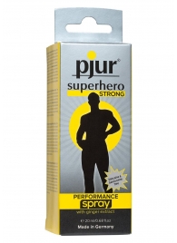 Спрей-пролонгатор длительного действия pjur SUPERHERO Strong Spray - 20 мл. - Pjur - купить с доставкой в Нижнем Новгороде