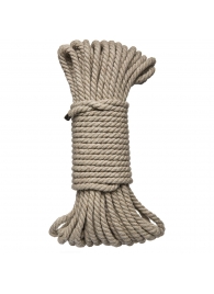 Бондажная пеньковая верёвка Kink Bind   Tie Hemp Bondage Rope 50 Ft - 15 м. - Doc Johnson - купить с доставкой в Нижнем Новгороде