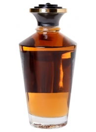 Массажное интимное масло с ароматом карамели - 100 мл. - Shunga - купить с доставкой в Нижнем Новгороде