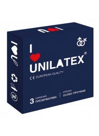Ультрапрочные презервативы Unilatex Extra Strong - 3 шт. - Unilatex - купить с доставкой в Нижнем Новгороде