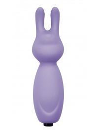 Фиолетовый мини-вибратор с ушками Emotions Funny Bunny Lavender - Lola toys