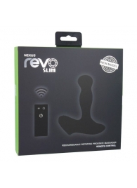 Чёрный перезаряжаемый массажёр предстательной железы NEXUS Revo Slim - Nexus Range - в Нижнем Новгороде купить с доставкой