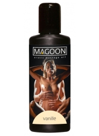 Массажное масло Magoon Vanille с ароматом ванили - 100 мл. - Orion - купить с доставкой в Нижнем Новгороде