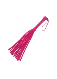 Розовая мини-плеть «Королевский велюр» - 40 см. - Sitabella - купить с доставкой в Нижнем Новгороде