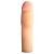 Телесная насадка-удлинитель на пенис PERFORMANCE 1.5INCH COCK XTENDER - 16 см. - Blush Novelties - в Нижнем Новгороде купить с доставкой