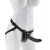 Чёрный с золотом женский страпон Designer Strap-On - Pipedream - купить с доставкой в Нижнем Новгороде