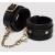 Черные оковы на ноги Bound to You Faux Leather Ankle Cuffs - Fifty Shades of Grey - купить с доставкой в Нижнем Новгороде