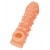 Телесная закрытая насадка с пупырышками Cock Sleeve Size L - 17,6 см. - KOKOS - в Нижнем Новгороде купить с доставкой