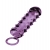 Закрытая фиолетовая насадка с пупырышками SAMURAI PENIS SLEEVE PURPLE - 14,5 см. - NMC - в Нижнем Новгороде купить с доставкой