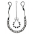 Интимные украшения с бусинами NIPPLE   CLIT JEWELRY - Pipedream - купить с доставкой в Нижнем Новгороде