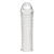 Текстурированная насадка на пенис Clear Textured Penis Enhancing Sleeve Extension - 16,5 см. - BlueLine - в Нижнем Новгороде купить с доставкой