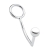 Кольцо на пенис с анальным стимулятором Stainless Steel Anal Hook   Cock Ring - BlueLine - в Нижнем Новгороде купить с доставкой
