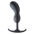 Черный массажер простаты с утяжелителями Premium Silicone Weighted Prostate Plug Large - 18,8 см. - XR Brands - в Нижнем Новгороде купить с доставкой