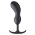 Черный массажер простаты с утяжелителями Premium Silicone Weighted Prostate Plug XL - 20,8 см. - XR Brands - в Нижнем Новгороде купить с доставкой