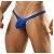 Синие сексуальные трусы-стринги - Romeo Rossi купить с доставкой