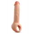 Телесная насадка-удлинитель Thrive 8.75 Inch Realistic Penis Extender Sleeve - 22,2 см. - Blush Novelties - в Нижнем Новгороде купить с доставкой