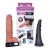 Страпон с 2 насадками и вибрацией UniStrap - 20 и 18 см. - LOVETOY (А-Полимер) - купить с доставкой в Нижнем Новгороде
