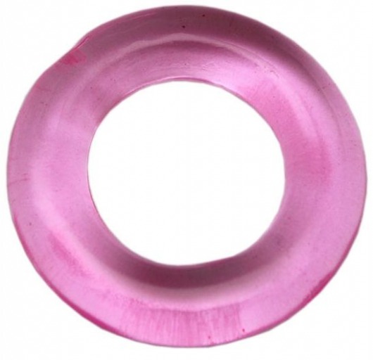 Розовое гладкое эрекционное кольцо - Play Star - в Нижнем Новгороде купить с доставкой