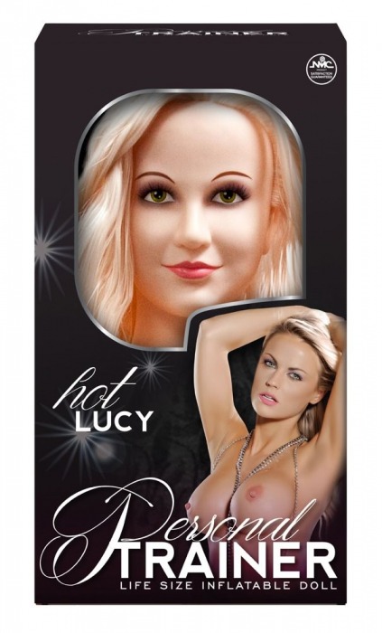 Надувная кукла с вибрацией и 2 любовными отверстиями Hot Lucy Lifesize Love Doll - NMC - в Нижнем Новгороде купить с доставкой
