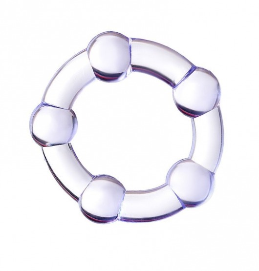 Фиолетовое эрекционное кольцо A-Toys - A-toys - в Нижнем Новгороде купить с доставкой