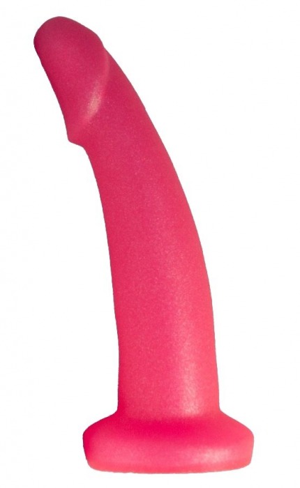 Розовый плаг-массажёр для простаты - 13,5 см. - LOVETOY (А-Полимер) - в Нижнем Новгороде купить с доставкой
