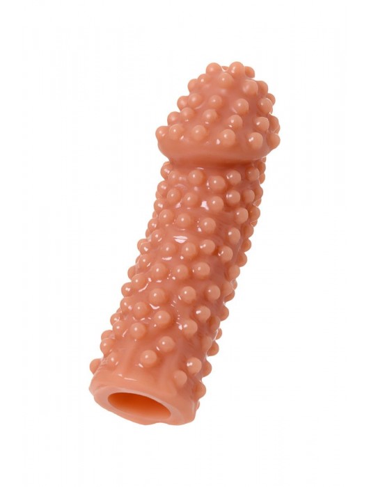 Телесная насадка на фаллос с бугорками KOKOS Extreme Sleeve 10 - 15,8 см. - KOKOS - в Нижнем Новгороде купить с доставкой