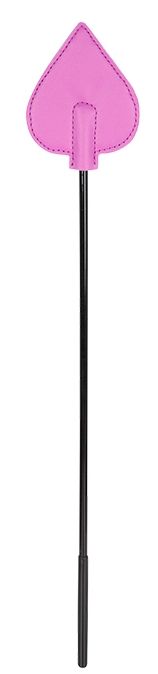 Стек с пластмассовой ручкой и шлепком в форме стрелы - 42,5 см. - Blush Novelties - купить с доставкой в Нижнем Новгороде