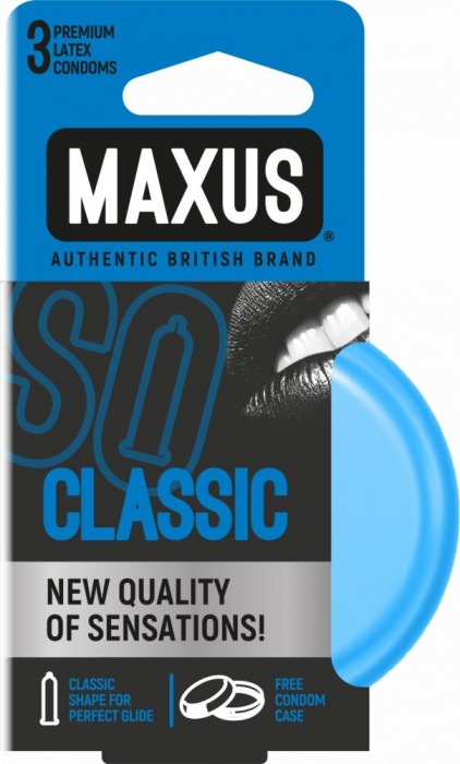 Классические презервативы в железном кейсе MAXUS Classic - 3 шт. - Maxus - купить с доставкой в Нижнем Новгороде