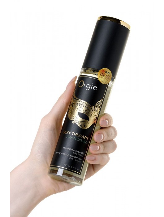 Минеральное массажное масло Orgie Sexy Therapy Afrodisiac - 200 мл. - ORGIE - купить с доставкой в Нижнем Новгороде