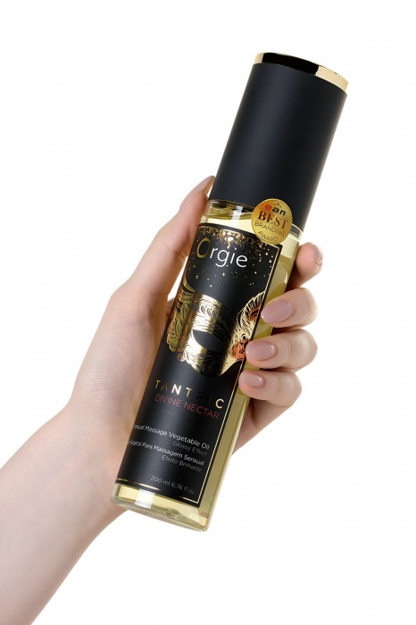 Растительное массажное масло Orgie Tantric Divine Nectar - 200 мл. - ORGIE - купить с доставкой в Нижнем Новгороде