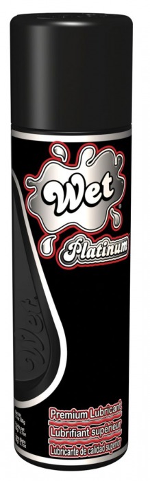 Гель-лубрикант на силиконовой основе Wet Platinum - 93 мл. - Wet International Inc. - купить с доставкой в Нижнем Новгороде