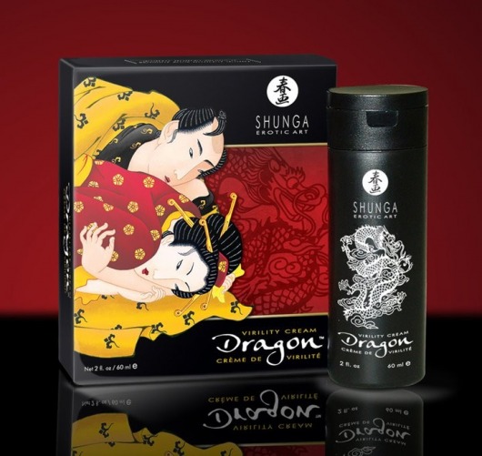 Интимный мужской крем  Дракон - Shunga - купить с доставкой в Нижнем Новгороде