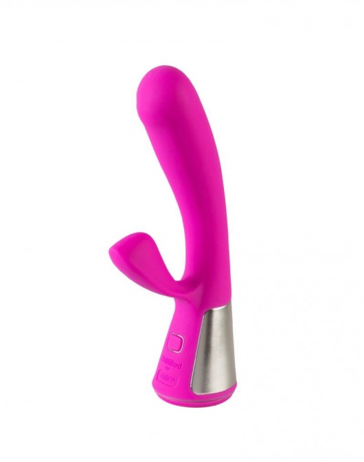 Розовый интерактивный вибратор Kiiroo Ohmibod Fuse - 18 см. - Kiiroo