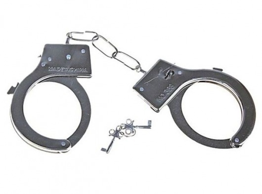 Металлические наручники с регулируемыми браслетами - Сима-Ленд - купить с доставкой в Нижнем Новгороде