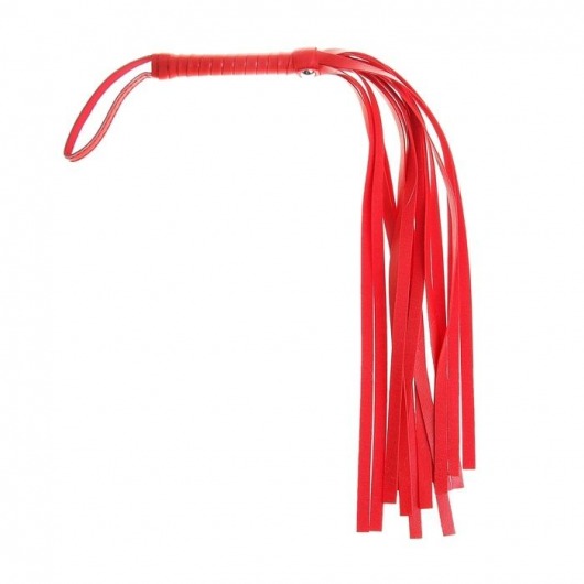 Красная плеть из искусственной кожи - 43 см. - Сима-Ленд - купить с доставкой в Нижнем Новгороде