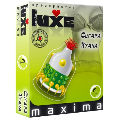 Презерватив LUXE Maxima  Сигара Хуана  - 1 шт. - Luxe - купить с доставкой в Нижнем Новгороде