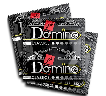 Ароматизированные презервативы Domino  Земляника  - 3 шт. - Domino - купить с доставкой в Нижнем Новгороде