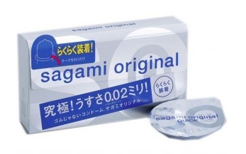 Ультратонкие презервативы Sagami Original QUICK - 6 шт. - Sagami - купить с доставкой в Нижнем Новгороде