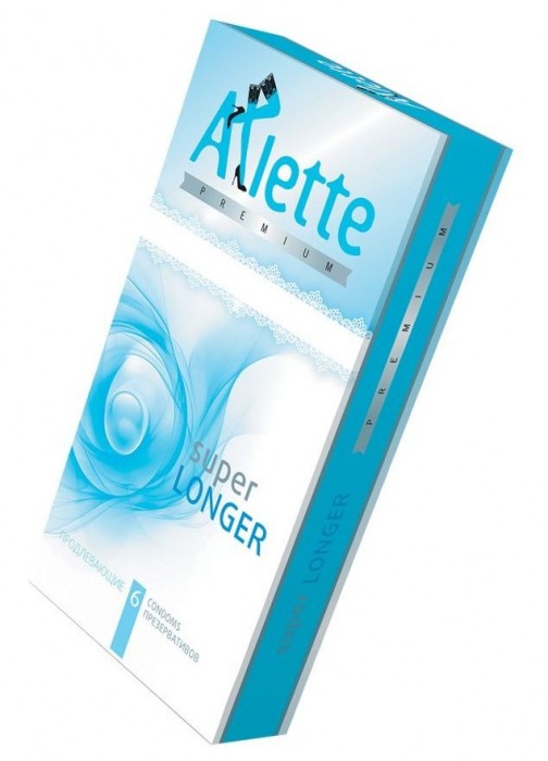 Презервативы Arlette Premium Super Longer с продлевающим эффектом - 6 шт. - Arlette - купить с доставкой в Нижнем Новгороде